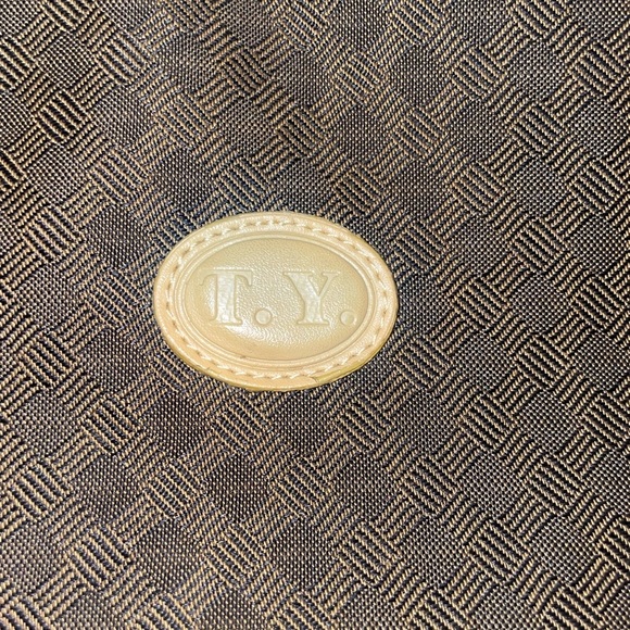 Elegant Tropea Italy Brown Patterned Shoulder Bag - Picture 3 of 11